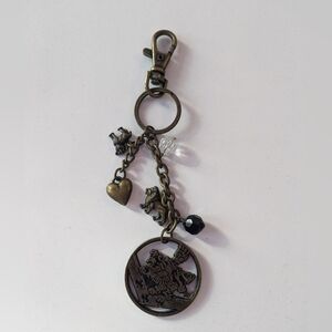 Twilight Cullen Crest Bag Charm Keychain